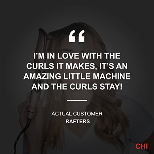 CHI Spin N Curl Special Edition Rose Gold Hair Curler 1". Ideal for Shoulder-...