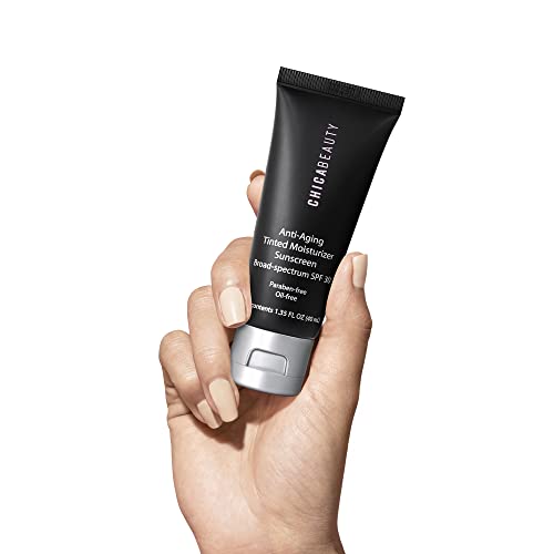 CHICA BEAUTY 3 in 1 Tinted Face Moisturizer with Anti-Aging Antioxidants, Vit...