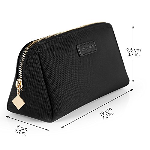 CHICECO Handy Cosmetic Pouch Clutch Makeup Bag - Black/1260D