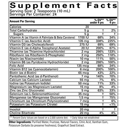 ChildLife Essentials Multi Vitamin and Mineral for Infants, Babys, Kids, Todd...