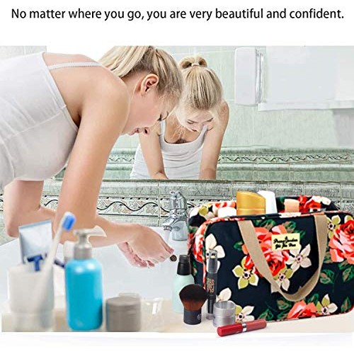 CHIRUB Large Makeup Bag Toiletry Bag for Women Make Up Bag Cosmetic Bag Toile...