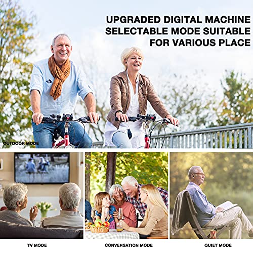 CHISANA Hearing Aids, 4-Channel Digital Sound Amplifier Devices with Touch Pa...