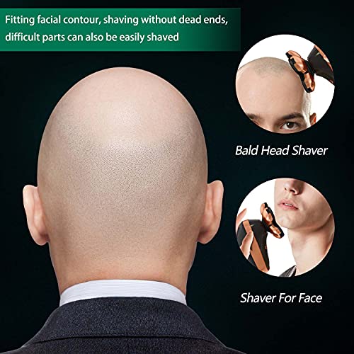 Head Shavers for Bald Men, CHLANT 5-in-1 Electric Shaver for Men Wet and Dry ...