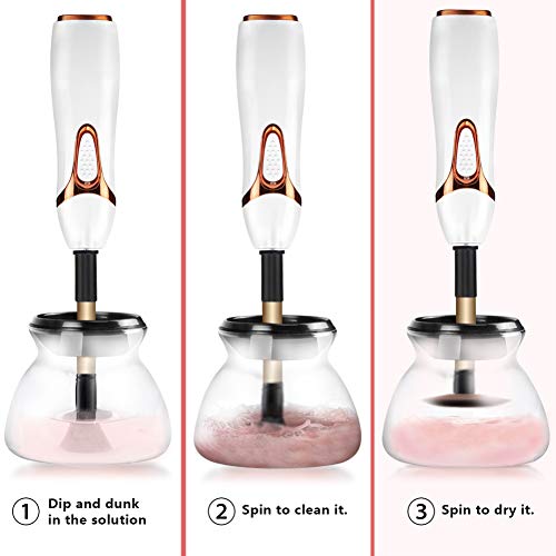 Makeup Brush Cleaner, Electric Cosmetic Brush Cleaner & Dryer Machine, The Be...