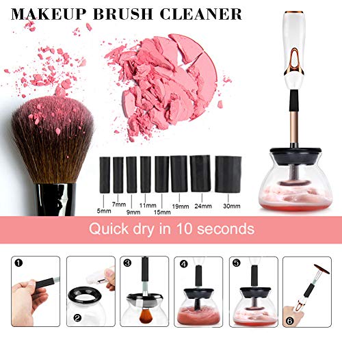Makeup Brush Cleaner, Electric Cosmetic Brush Cleaner & Dryer Machine, The Be...