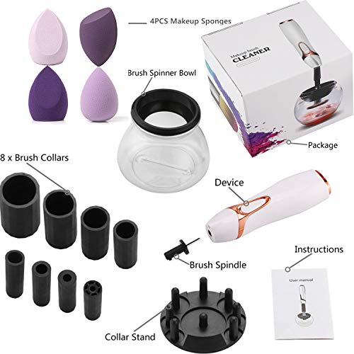Makeup Brush Cleaner, Electric Cosmetic Brush Cleaner & Dryer Machine, The Be...
