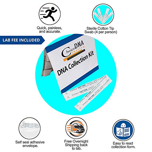 Twin Zygosity DNA Test Kit (At Home - For Personal Purposes Only) – Free Retu...