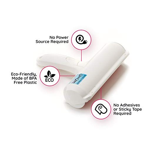 ChomChom Pet Hair Remover - Reusable Cat and Dog Hair Remover for Furniture, ...