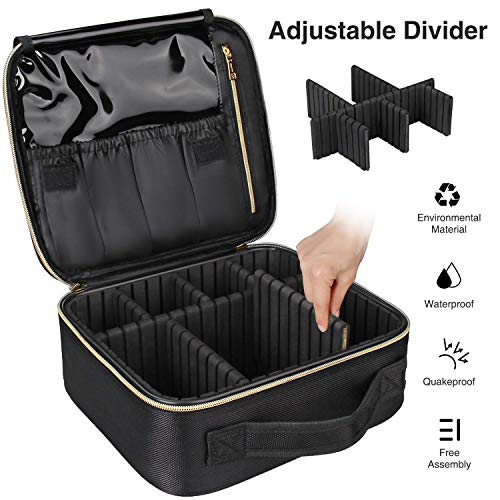 Travel Makeup Case,Chomeiu- Professional Cosmetic Makeup Bag Organizer,Access...