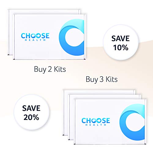 Choose Health 6-in-1 Health Test | Cholesterol & Lipids Test Kit | Avg Blood ...