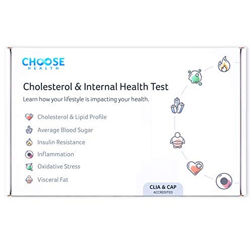 Choose Health 6-in-1 Health Test | Cholesterol & Lipids Test Kit | Avg Blood ...