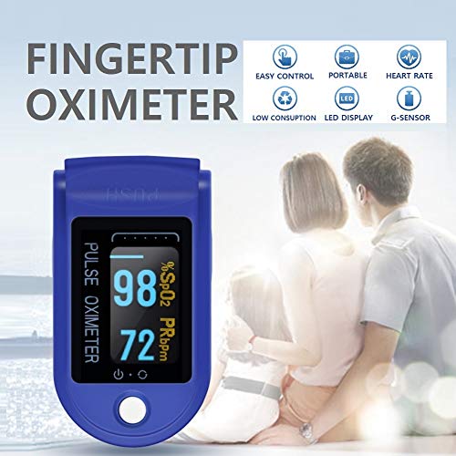 Pulse Oximeter, Finger Pulse Oximeter with OLED Display, Pulse Oximeter Finge...