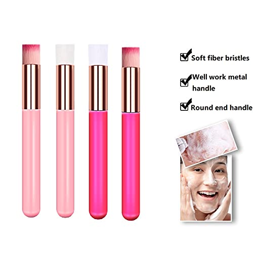 Chris.W 20 Pcs Lash Shampoo Brushes Nose Pore Deep Cleaning Brush Peel off Bl...