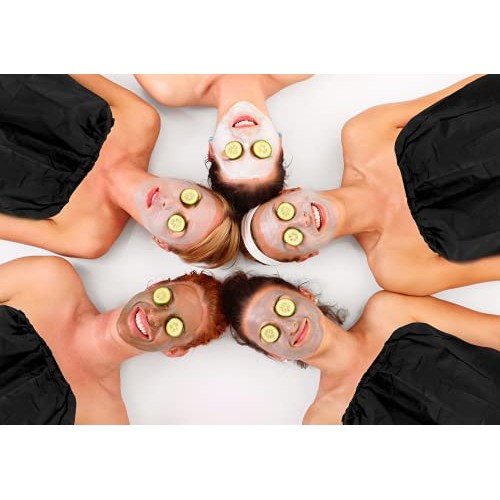 Chris.W 20 Pieces Disposable Spa Wrap Non-Woven Bath Wrap Sauna Bath Skirt fo...