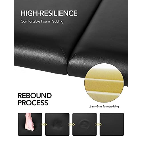 【Limited Time Promotion】 Massage Table Massage Bed Lash Bed Facial Table Re...