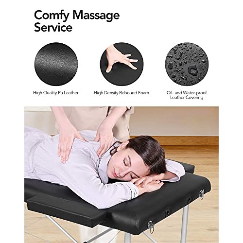 【Limited Time Promotion】 Massage Table Massage Bed Lash Bed Facial Table Re...