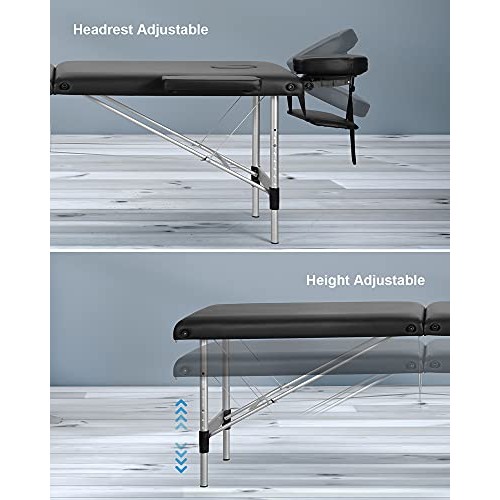 【Limited Time Promotion】 Massage Table Massage Bed Lash Bed Facial Table Re...