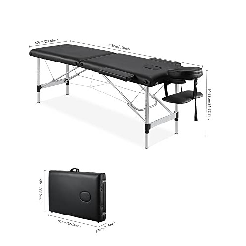 【Limited Time Promotion】 Massage Table Massage Bed Lash Bed Facial Table Re...