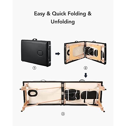 Massage Table Portable Lash Bed Massage Bed Facial Table SPA Bed Tattoo Table...