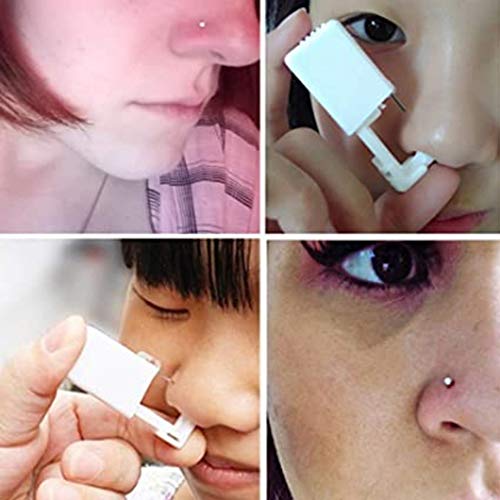 CHUANCI 1 Unit Disposable Safe Sterile Piercing Unit for Gem Nose Studs Pierc...