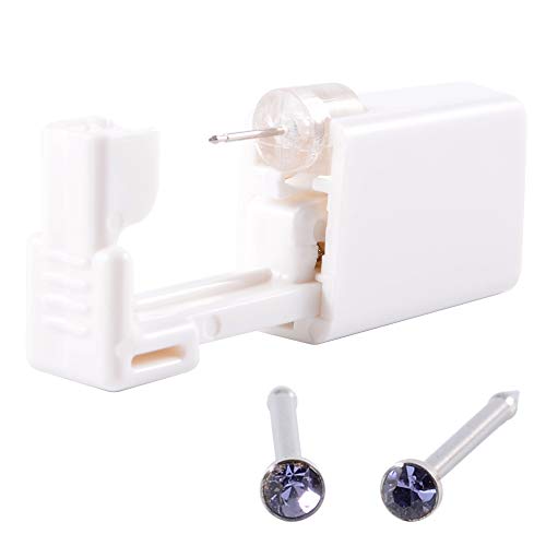CHUANCI 1 Unit Disposable Safe Sterile Piercing Unit for Gem Nose Studs Pierc...