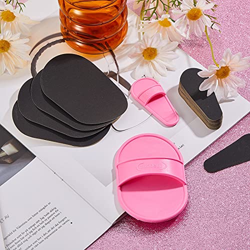 102 Pieces Hair Removal Pad Sets Smooth Away Hair Removal Kit, 2 Sizes Smooth...
