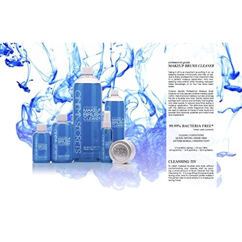 CINEMA SECRETS Pro Cosmetics Professional Brush Cleaner, 4 Fl Oz …