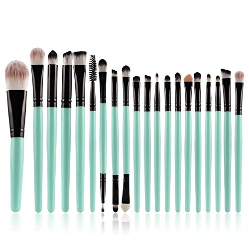 CINIDY 20 pcs Makeup Brush Set tools Make-up Toiletry Kit Wool Make Up Brush ...