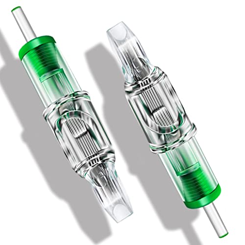 Tattoo Cartridge Needles, CINRA 20Pcs Tattoo Needles Mixed Size 5M1 7M1 9M1 1...