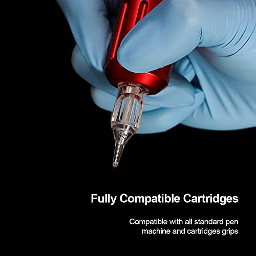 Tattoo Needle Cartridges, CINRA 60Pcs Tattoo Cartridge Needles Mix Size 3RL 5...