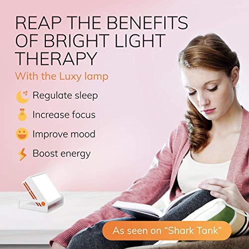 Circadian Optics Light Therapy Lamp - UV-Free LED Happy Mood Lamps with 10,00...