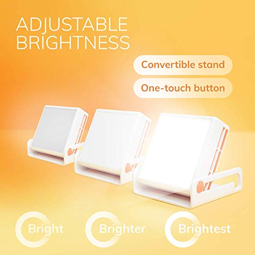 Circadian Optics Light Therapy Lamp - UV-Free LED Happy Mood Lamps with 10,00...