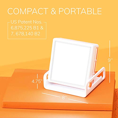 Circadian Optics Light Therapy Lamp - UV-Free LED Happy Mood Lamps with 10,00...