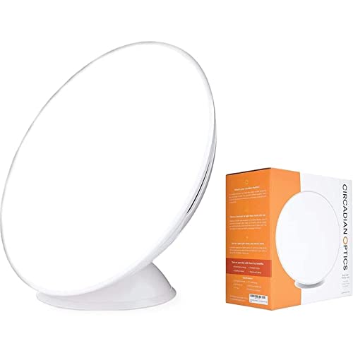 Circadian Optics Light Therapy Lamp - UV-Free LED Happy Mood Lamps with 10,00...