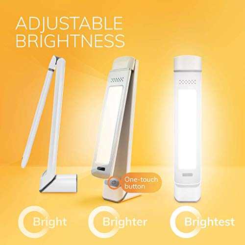 Circadian Optics Light Therapy Lamp - UV-Free LED Light Sun Lamp with 10,000 ...