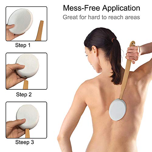 2PACK CITISSE Shower Brush Set - Back Cleaning Scrubber with Soft and Stiff B...