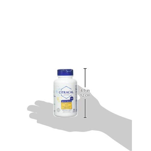 Citracal Slow Release 1200, 1200 mg Calcium Citrate and Calcium Carbonate Ble...