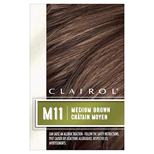 Clairol Natural Instincts Demi-Permanent Hair Dye for Men, M11 Medium Brown H...