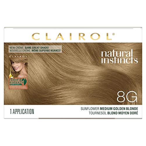 Clairol Natural Instincts Hair Color, [8G] Medium Golden Blonde 1 Each