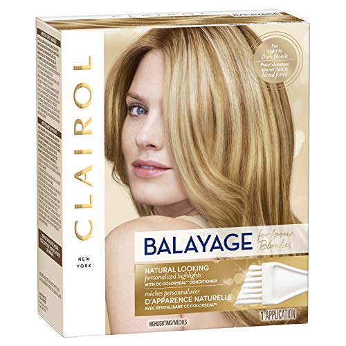Clairol Nice'n Easy Balayage Permanent Hair Dye, Blondes Hair Color, 1 Count
