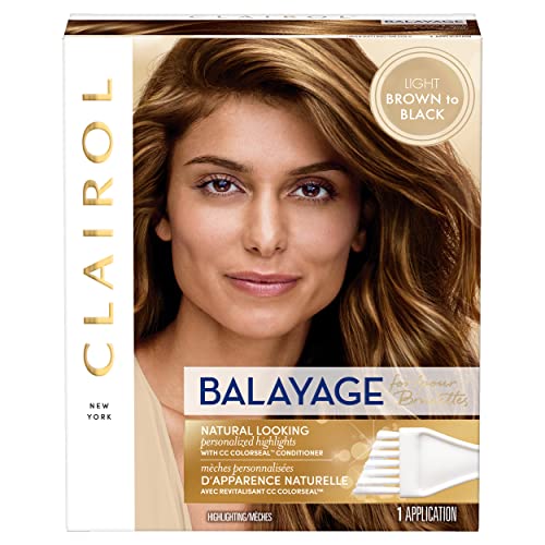Clairol Nice'n Easy Balayage Permanent Hair Dye, Brunettes Hair Color, 1 Count