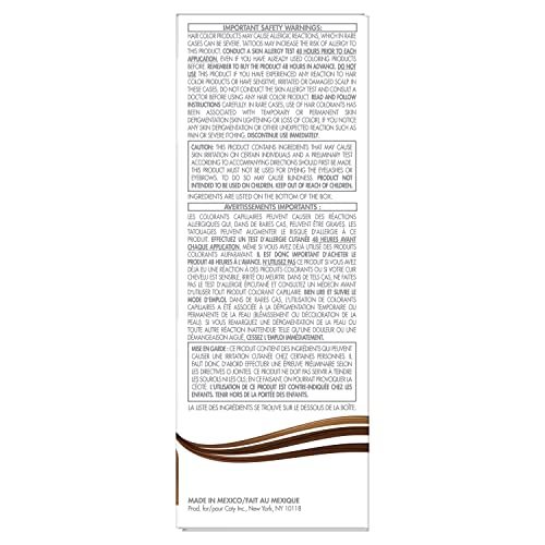 Clairol Nice'n Easy Liquid Permanent Hair Dye, 6 Light Brown Hair Color, 3 Count