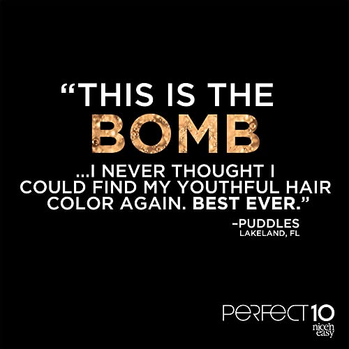 Clairol Nice'n Easy Perfect 10 Permanent Hair Dye, 10 Lightest Blonde Hair Co...