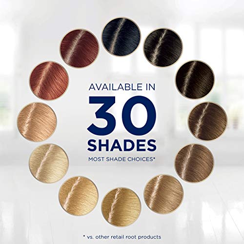 Clairol Root Touch-Up by Nice'n Easy Permanent Hair Dye, 6 Light Brown Hair C...