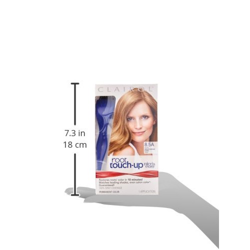 Clairol Root Touch-Up by Nice'n Easy Permanent Hair Dye, 8.5A Medium Champagn...