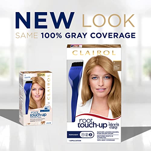 Clairol Root Touch-Up by Nice'n Easy Permanent Hair Dye, 8.5A Medium Champagn...