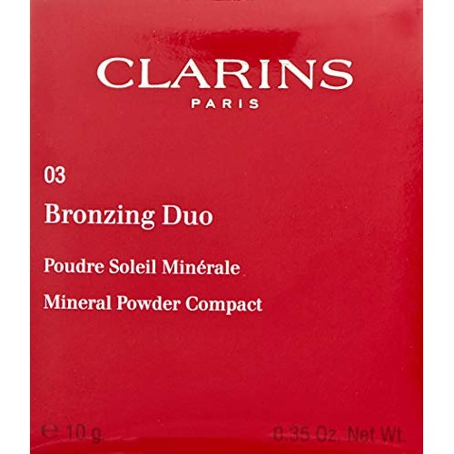 Clarins Bronzing Duo Mineral Powder Compact SPF 15-03 Dark 10g/0.35oz