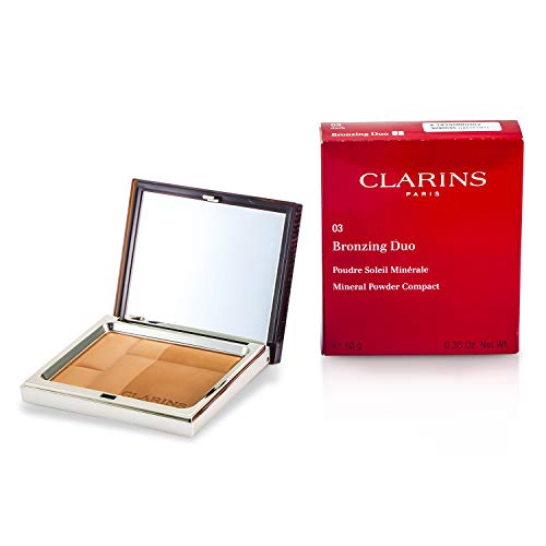 Clarins Bronzing Duo Mineral Powder Compact SPF 15-03 Dark 10g/0.35oz