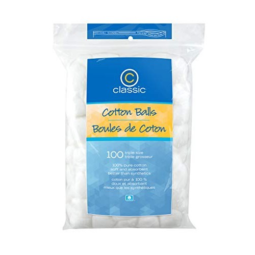 Classic Cotton Balls Jumbo Size, 100 Count