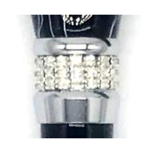 Classy Walking Canes CWC4170BKD Adjustable Black Diamond Cane - Black, 31-38”...